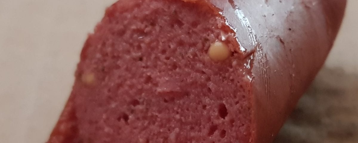 Pommersche Lungenwurst Querschnitt
