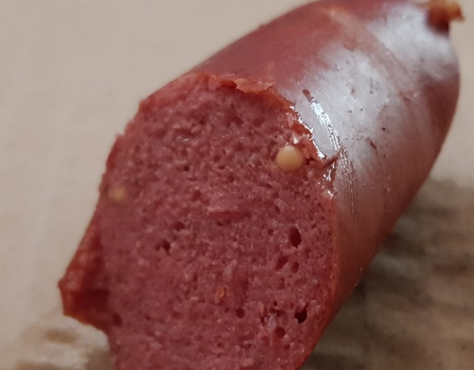 Pommersche Lungenwurst Querschnitt