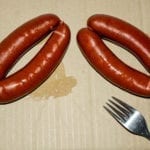 Pommersche Lungenwurst verzehrbereit