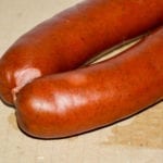 Pommersche Lungenwurst zubereitet