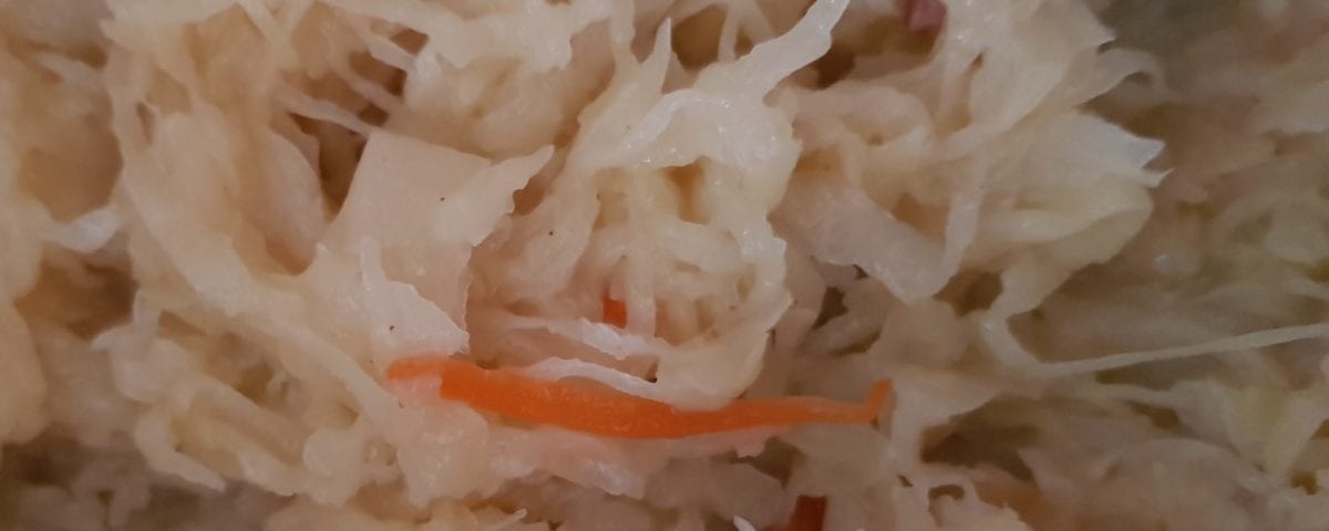 Nicht-saures Sauerkraut