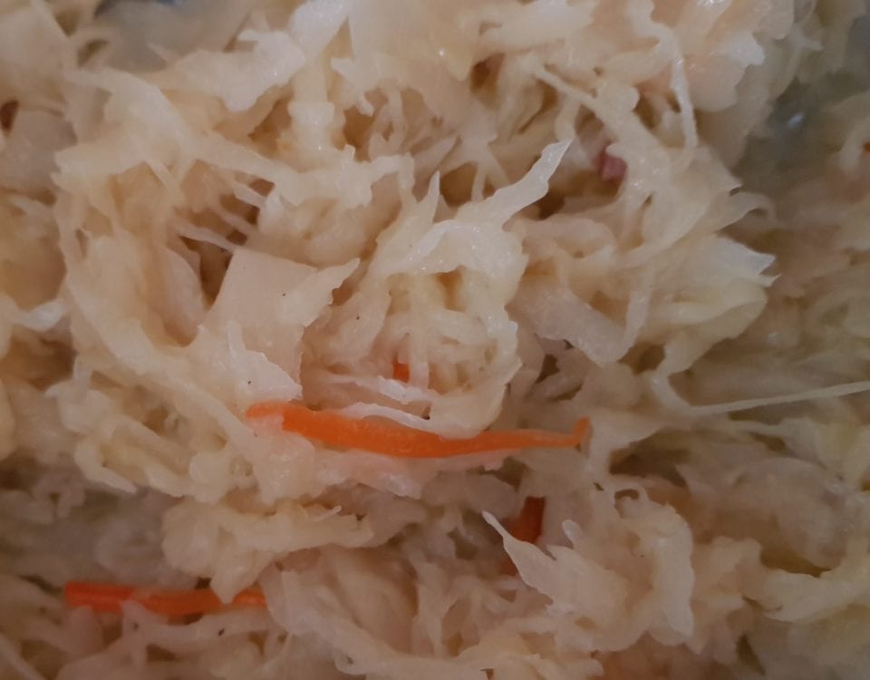 Nicht-saures Sauerkraut