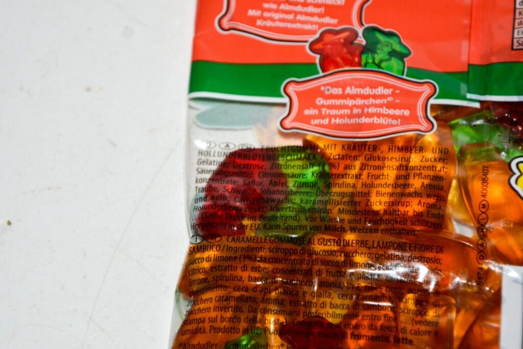 Haribo Almdudler Zutaten