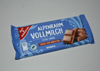 Gut & Günstig Alpenrahm Vollmilch Schokolade