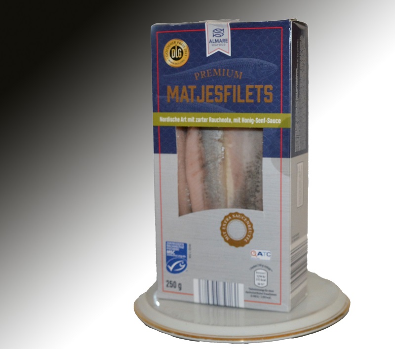 Aldi Almare Seafood Premium Matjesfilets mit Honig-Senf-Sauce