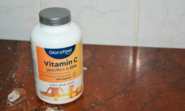 Aufgemacht: Gloryfeel Vitamin C gepuffert & Zink