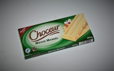 Aldi Choceur® Schokolade Weisse Mandel 2023