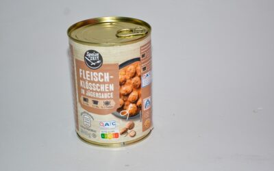 Aldi Speise Zeit Fleischklößchen in Jägersauce 2023