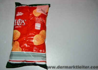 Aldi Sun Snacks Chips Paprika Style 2023 Rückseite