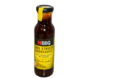 Aufgemacht: Aldi BBQ Streetfoodsauce Soja-Sesam-Sauce mit Ingwer  2023