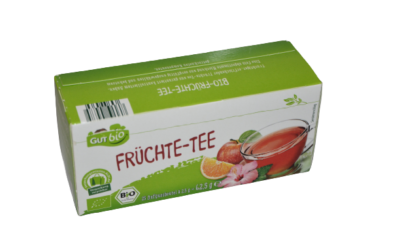 Aufgekocht: Aldi Gut bio Früchte-Tee 2023
