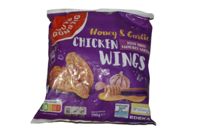 Aufgemacht: Gut & Günstig Chicken Wings Honey & Garlic 2023
