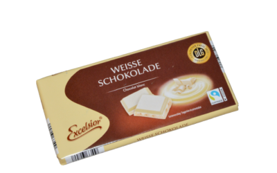 Aufgemacht: Norma Excelsior® Weisse Schokolade 2023