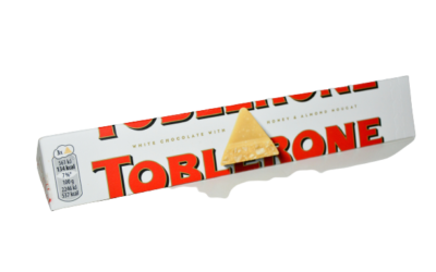 Aufgemacht: Toblerone Weiße Schokolade 2023