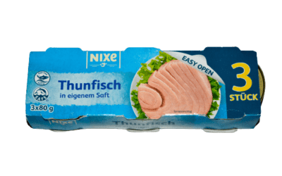 Aufgemacht: Lidl Nixe Thunfisch in eigenem Saft 2023