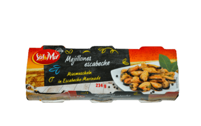 Aufgemacht: Lidl Sol & Mar Miesmuscheln in Escabeche-Marinade 2023