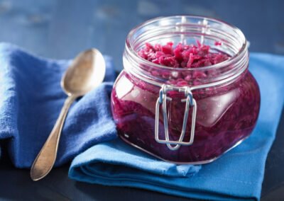 Rotkohl im Glas