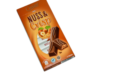 Aufgemacht: Aldi Choceur® Nuss & Crisp Riegelchen 2023