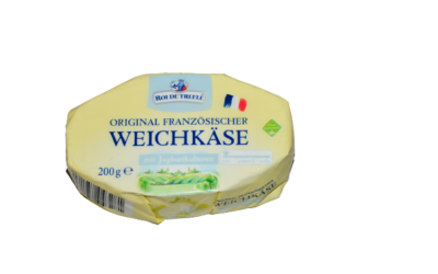 Aufgemacht: Aldi Roi de Trefle® Original Französischer Weichkäse 2023