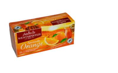 Aufgemacht: Aldi Westminster Tea Spanische Orange 2023