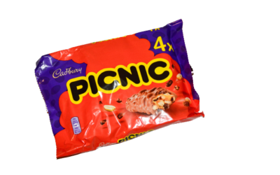 Aufgemacht: Cadbury Picnic Riegel 2023