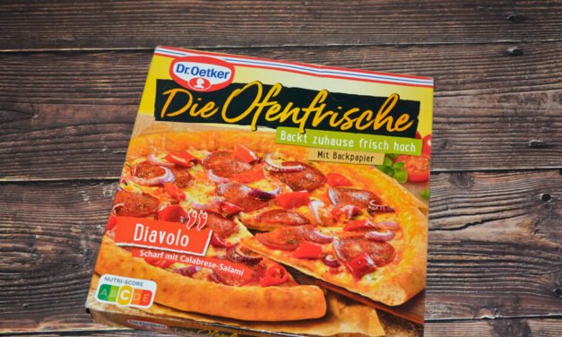 Fertiggebacken: Dr. Oetker – Die Ofenfrische Pizza Diavolo