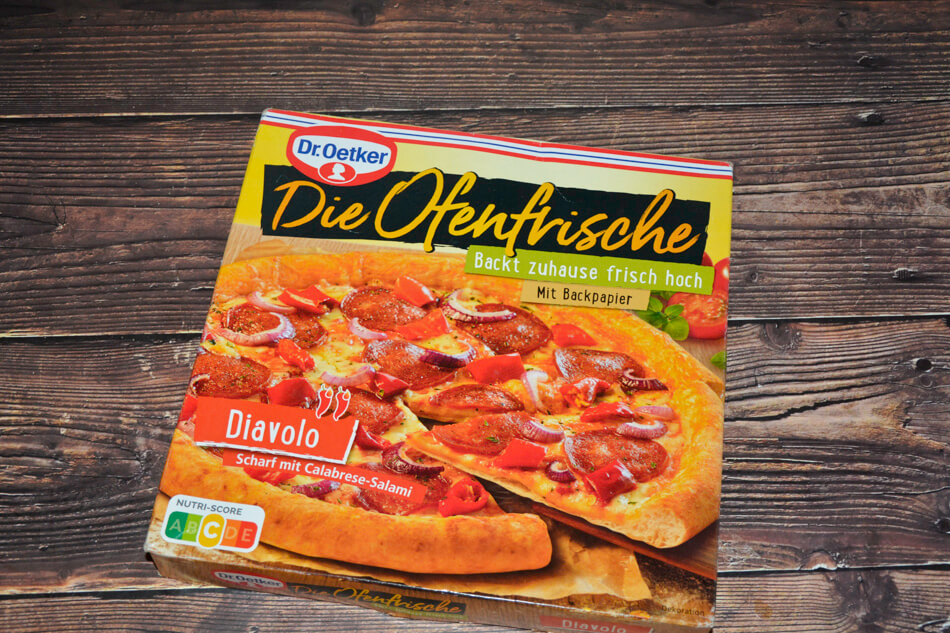 Fertiggebacken: Dr. Oetker – Die Ofenfrische Pizza Diavolo