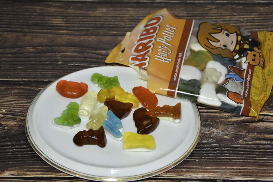 Lebensmittelarchiv Aufgemacht Haribo Harry Potter 3 Sorten 2025 Wingardium LeviOsa! aufgemacht