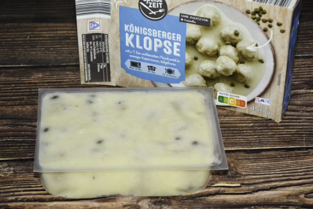 Aldi Speise Zeit Königsberger Klopse 2025 aufgemacht