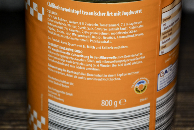 Aldi Trader Joe´s® Texas-Eintopf 2025 Zubereitung