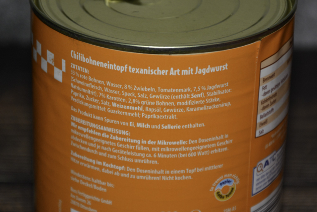 Aldi Trader Joe´s® Texas-Eintopf 2025 Zutaten