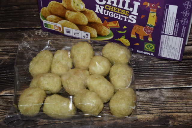 Gut & Günstig Chili Cheese Nuggets 2025 aufgemacht