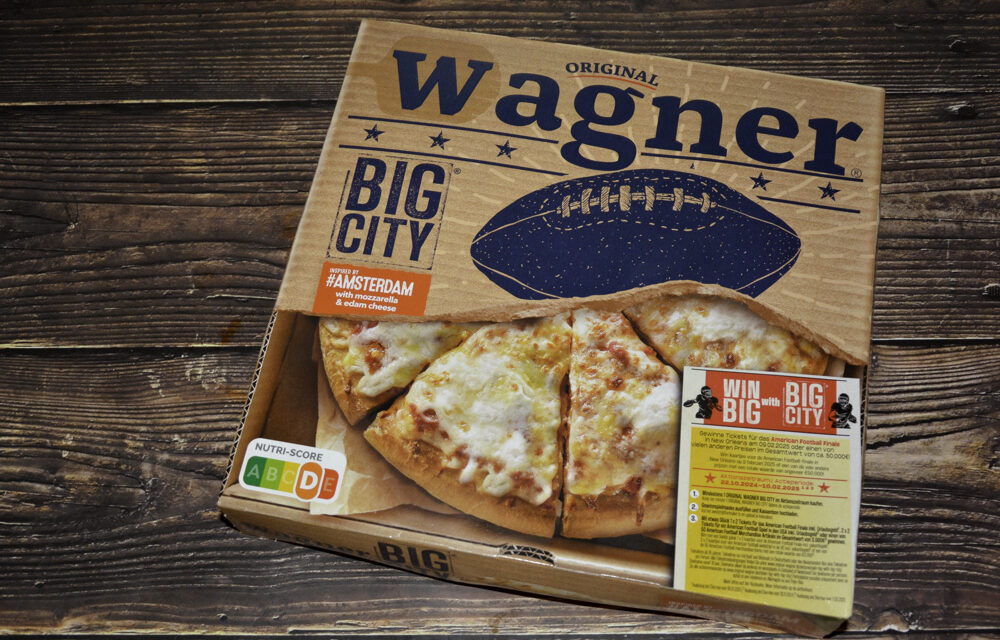 Lebensmittel-Archiv: Original Wagner® Big City Pizza Amsterdam 2025