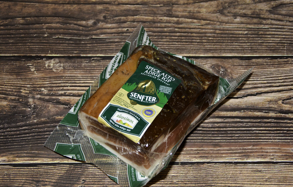 Lebensmittel-Archiv: Senfter Tiroler Speck g.g.A. 2024
