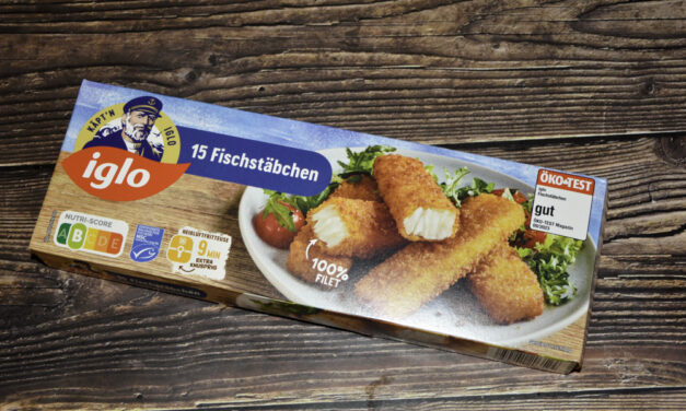 Lebensmittel-Archiv: iglo 15 Fischstäbchen 2025