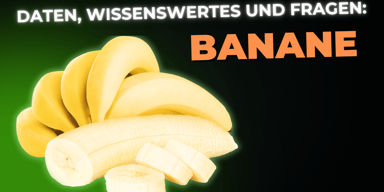 Lebensmittel-Wissen: die Banane