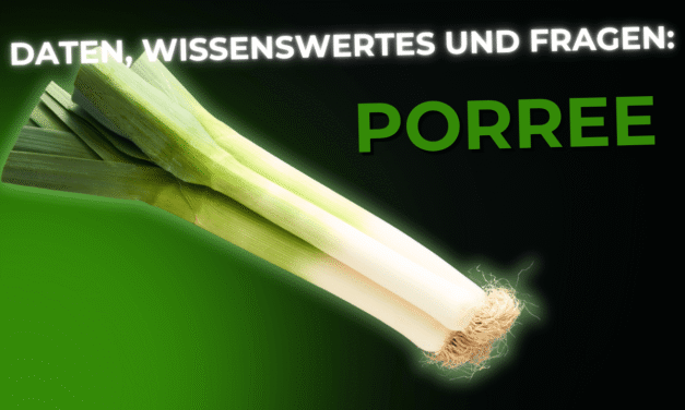 Lebensmittel-Wissen: Porree