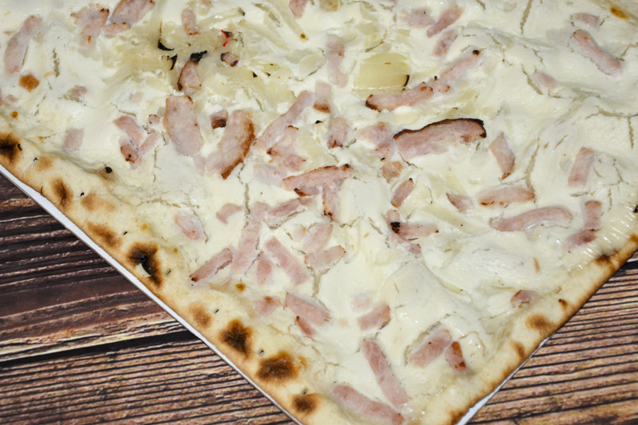 Aldi Frantastique! Original Flammkuchen mit Speck 2025 ungebacken frisch