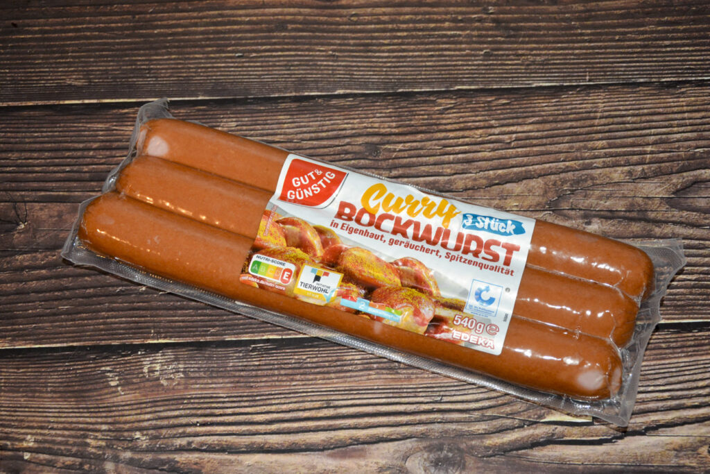 Gut & Günstig Curry Bockwurst 2025