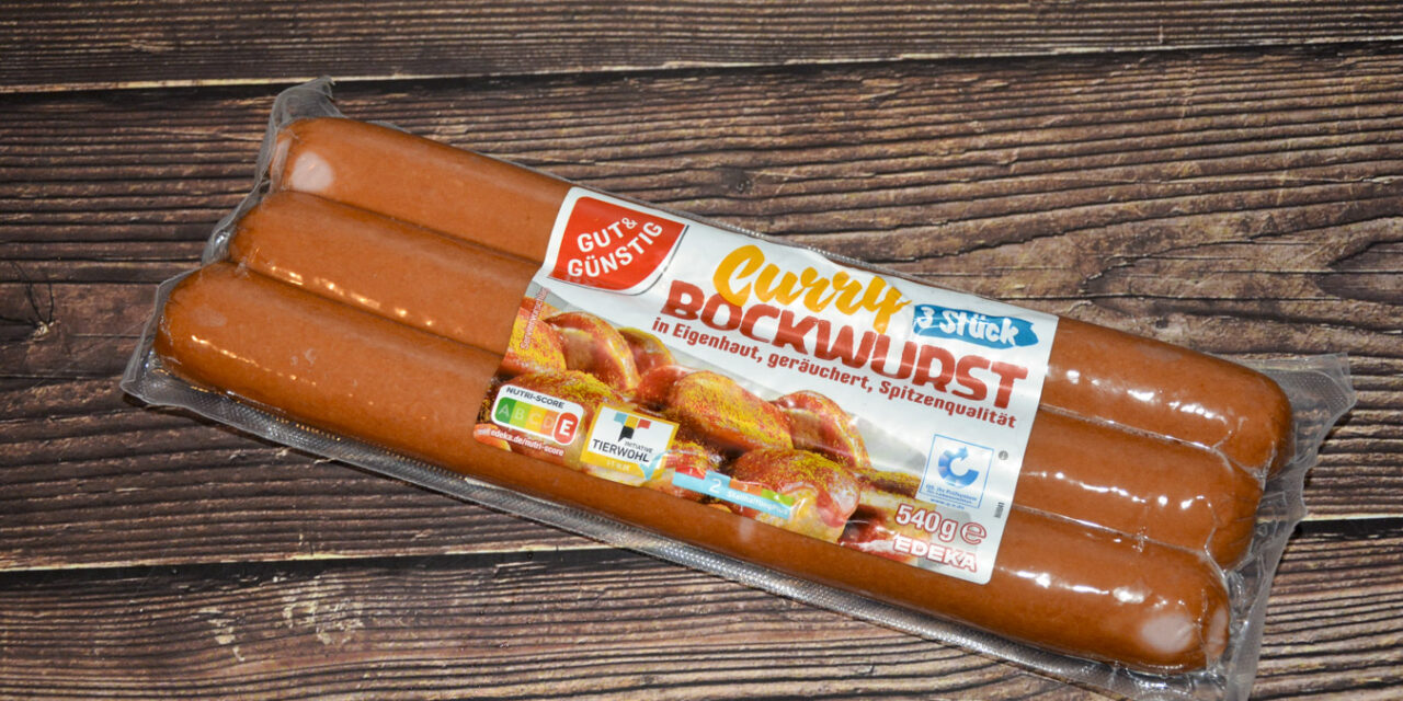 Lebensmittel-Archiv: Gut & Günstig Curry Bockwurst 2025